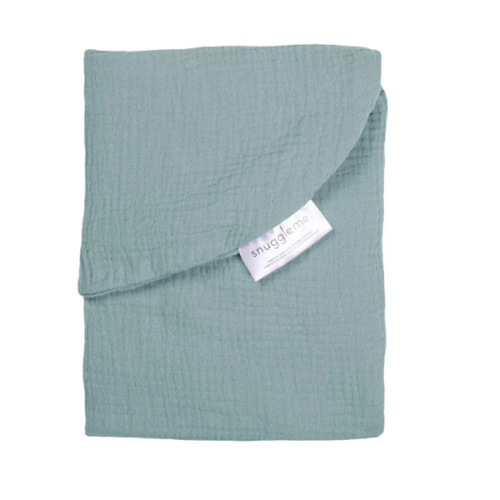 Lounger Curve Muslin Cover | Slate