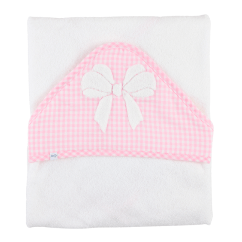 Pink Bow Hooded Towel – Bambinos at Curated Boutique