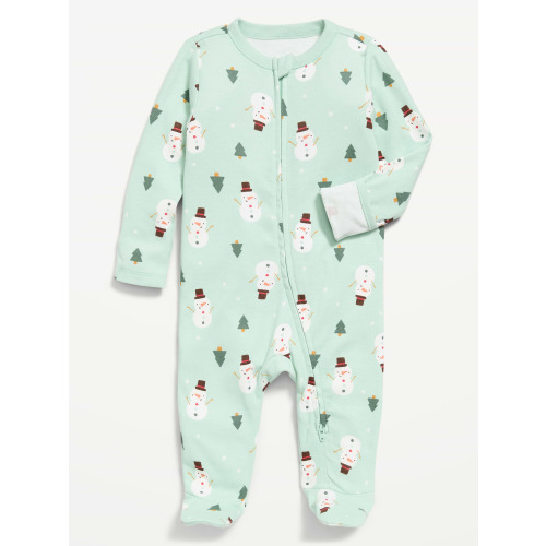 2-Way-Zip Sleep & Play Footed One-Piece for Baby