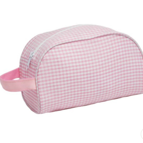 Pink Gingham Traveler