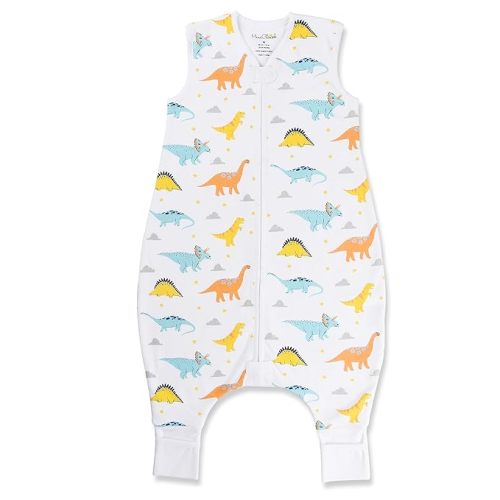 Mama Cheetah Toddler Sleep Sack with Feet, 1.0 TOG Organic Cotton Baby Wearable Blankets with Legs, Baby Sleeping Bag for Walkers, Early Walker 6-18 Month