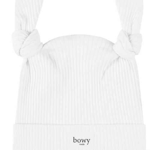 Double Knot Beanie - White