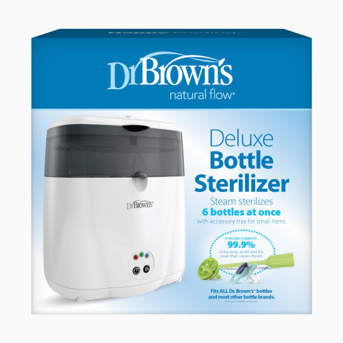 Deluxe Baby Bottle Sterilizer - Gray