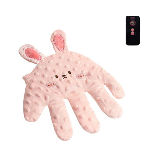 TOUMENY Automatic Patting Sleep Soothing Doll, Gentle Mother-Like Palm Beating for Back and Butt, Reduces Nighttime Startle for Deeper Sleep, Cute Companion for Naps and Nighttime Security