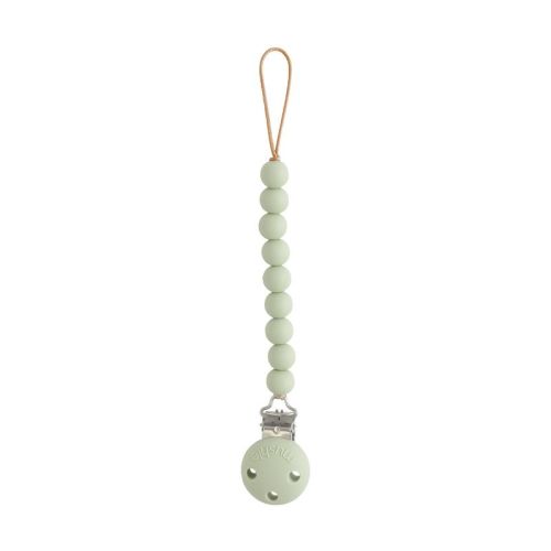 Silicone Pacifier Clip | Hera Sage One Size