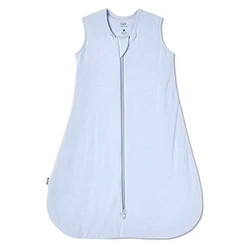 HALO SuperSoft Bamboo Wearable Blanket 1.5 TOG – Buttery Soft, Plush Baby Sleep Sack for Newborns, Infants & Toddlers, Hip-Healthy Design, Machine Washable, 6 – 12 Months, Medium, Blue Fog