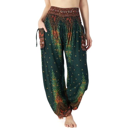 Lannaclothesdesign Boho Harem Pants Women