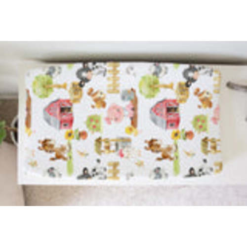 Changing Pad Cover - Farm Animals – Honey Lemonade
