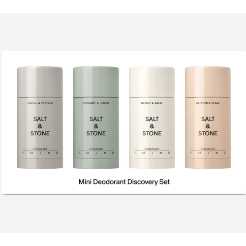 Aluminum-Free Deodorant Mini Discovery Set – SALT & STONE