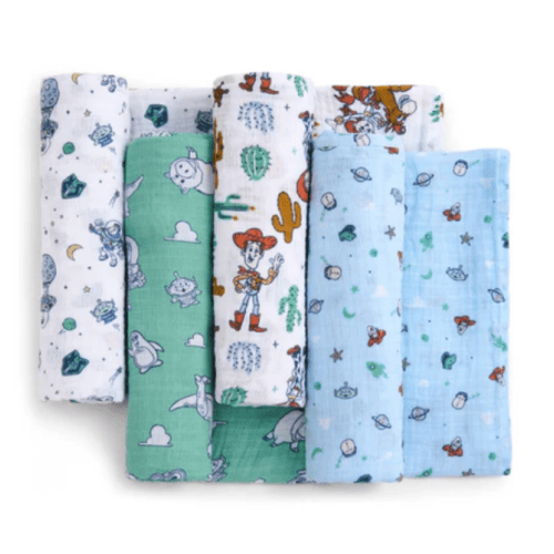 aden + anais Disney™ Toy Story essentials cotton muslin swaddles 4 pack