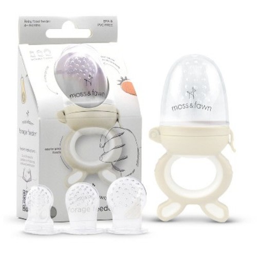 Moss and Fawn Forage Feeder Ecru
