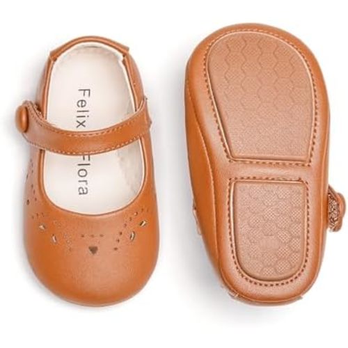 Soft Sole Baby Girl Dress Shoes, 9-12 M