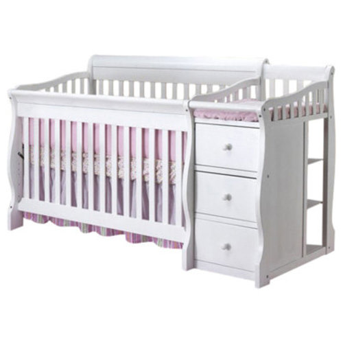 Princeton 3-in-1 Convertible Solid Wood Crib and Changer | Wayfair