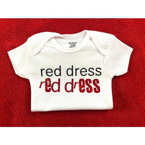 Red Dress - Burnin' Up Onesie