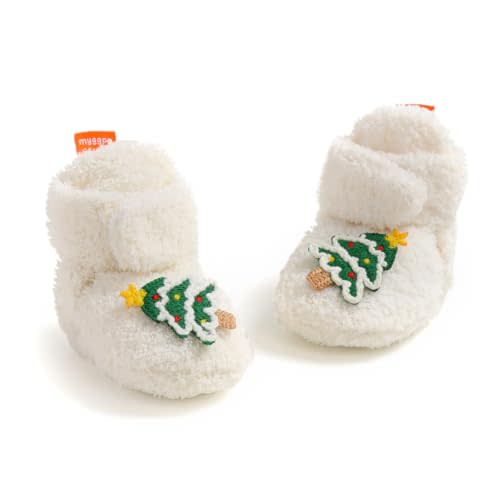 Baby Booties Infant Newborn Boys Girls Slippers Warm Crib Sock Shoes Indoor First Walkers Prewalker