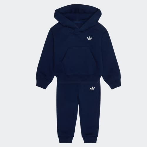 Originals 2-Piece Long Sleeve Essential Fleece Hooded Pullover & Jogger Pant Set