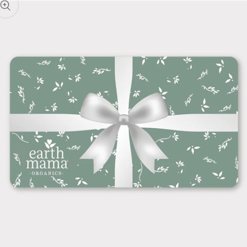 Earth Mama Gift Certificate | Baby Shower + New Mom Gift