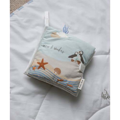 Baby Fabric Book - Coastline | 100% Organic Cotton | Avery Row UK