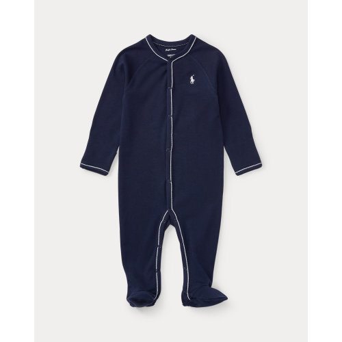 Cotton Jersey Footed Coverall | One-Pieces Baby | Ralph Lauren