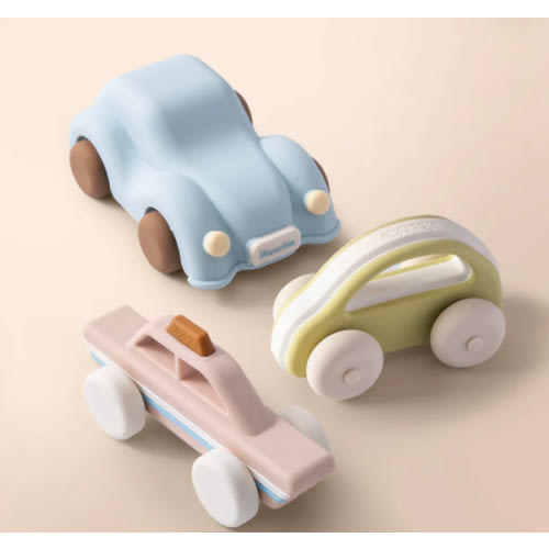 Surf & Go Silicone Mini Car Set