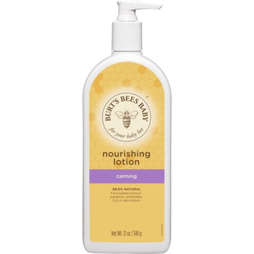 Burt's Bees Baby Nourishing Lotion with Lavender, Calming, Pediatrician Tested, 12 Ounces