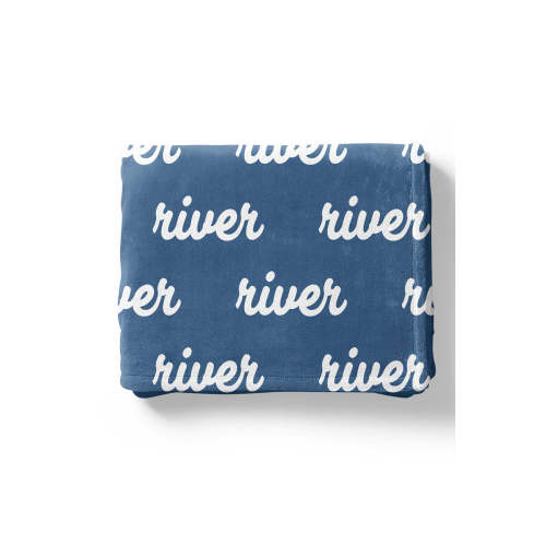 Baby Blues Personalized Color Blanket