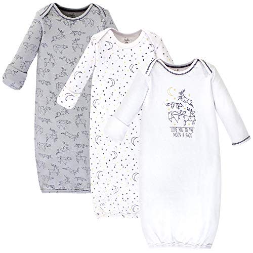 Touched by Nature Unisex Baby Organic Cotton Gowns