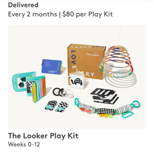 The Play Kits by Lovevery | Montessori Toy Subscription Ages 0-5 | Lovevery