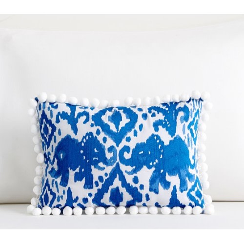 Lilly Pulitzer Reversible Tons Of Fun Ikat Pillow