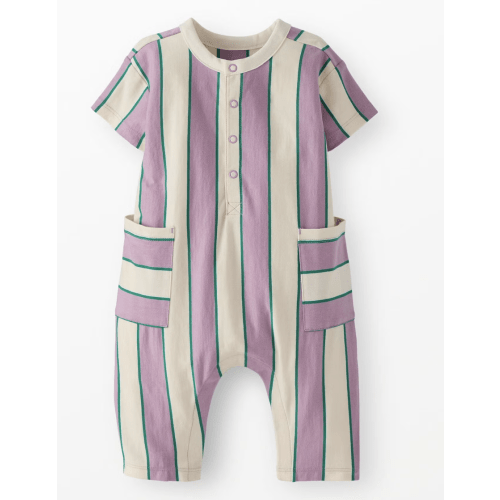 Baby Henley Romper | Hanna Andersson | 3-6 months