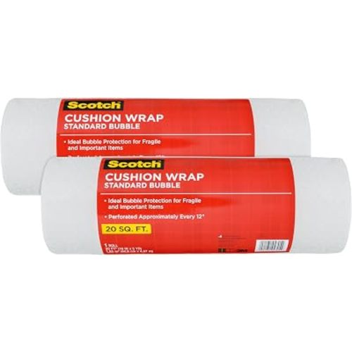 Scotch Cushion Wrap, 16 in x 15 ft., 1 Roll/Pack (7924)