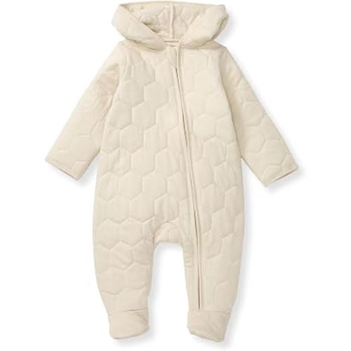 Burt's Bees Baby Unisex Infant Bunting Jumpsuit, Organic Cotton One-Piece Long Sleeve Outfit Coverall