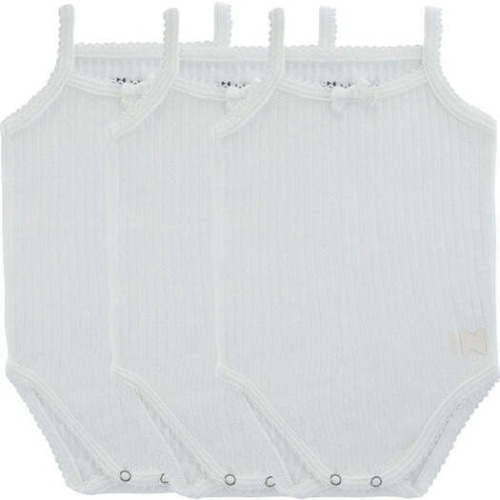 Pointelle Girls Tank Bodysuits