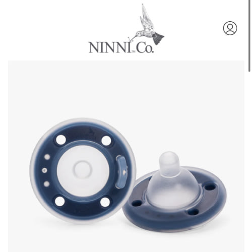 Ninni Pacifier Blueberry 2 Pack