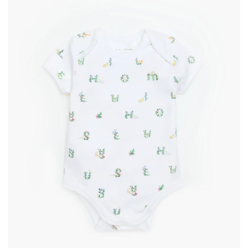 The Short Sleeve Onesie - Alphabet