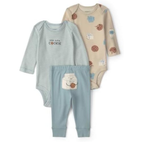 Carter's Baby Boys' 3-piece Bodysuit Pant Sets