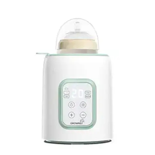 Grownsy Baby Bottle Warmer, 8-in-1 Fast Baby Milk Warmer with Timer for Breastmilk or Formula, Accurate Temperature Control, 24H Keep, Food Heater&Defrost BPA-Free Bottle Warmer for All Bottles- Green