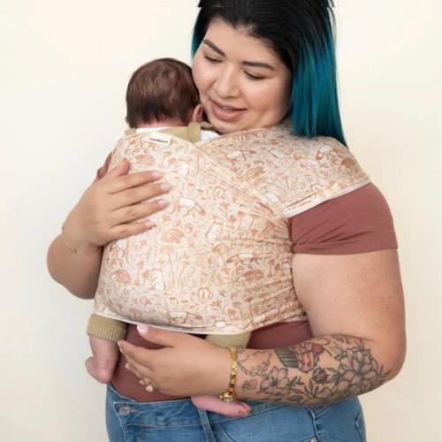 Woodland Baby Wrap | Whimsical Nature Print Wrap by hope&plum