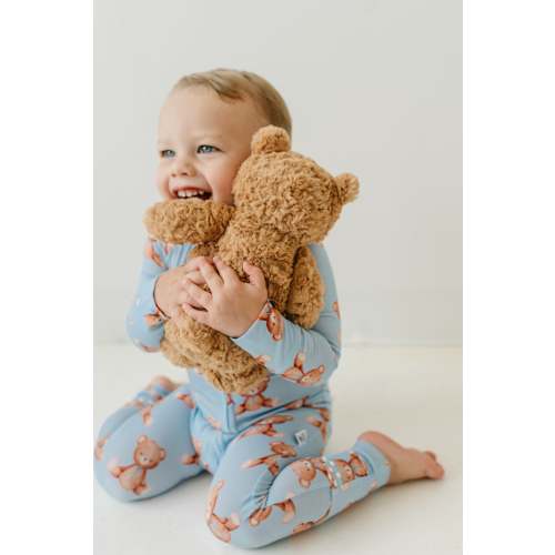 Blue Bears - Zip Up Footie – Lovie's Littles