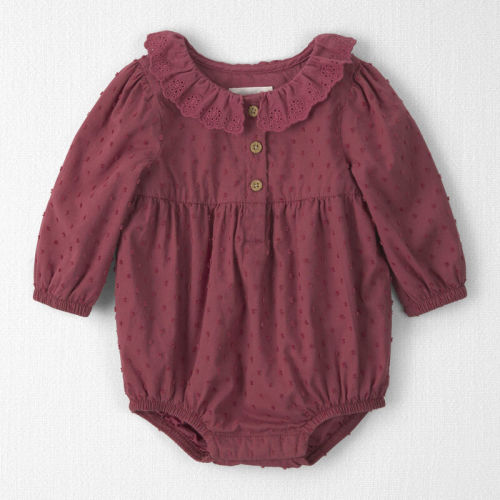 Baby Girl Organic Cotton Prairie Bubble | Carter’s Oshkosh Canada
