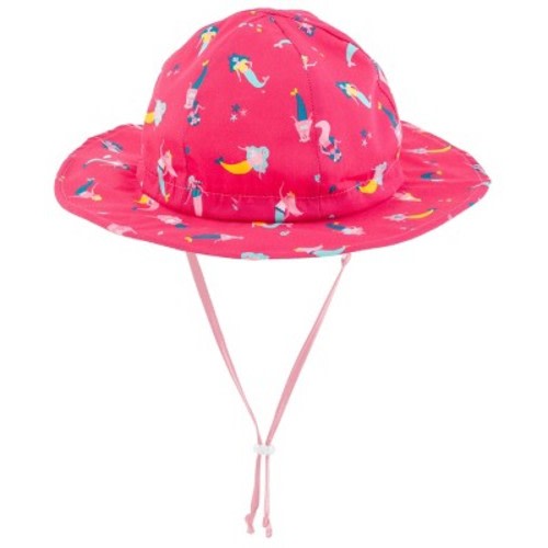 Stephen Joseph Gifts Girls Baby Sun Hat Mermaid Pink