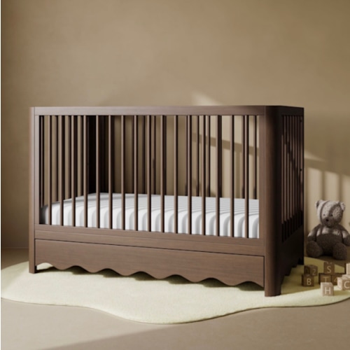 Storkcraft Casablanca Deluxe 5-in-1 Convertible Crib with Drawer - Hazelnut