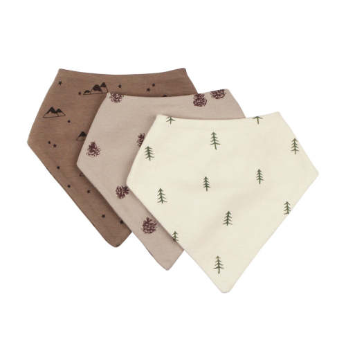 Pine & Peak | Organic Bandana Bib 3-Pack – L'ovedbaby