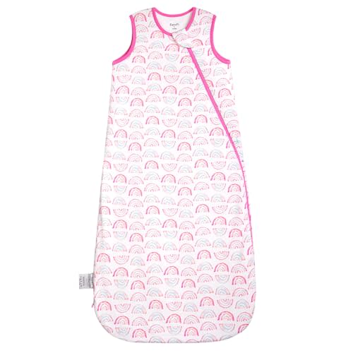 Rayon Made from Bamboo Sleep Sack 6-12 Months Supersoft Toddler Sleep Sack 1.0 Tog Baby Wearable Blanket with 2-Way Zipper Unisex Sleeping Bag for Babies Toddler