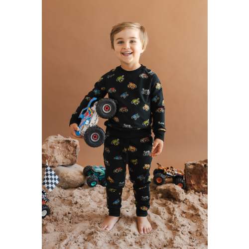 Long Sleeve Jogger Set in Monster Truck