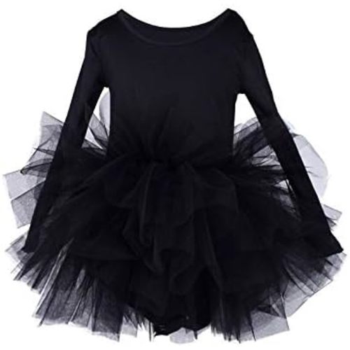 Tutu.kk Girls' Camisole Dance Tutu Leotard with Fluffy 4-Layers Ballet Dress for Ballerina (12 Months - 7 Years)