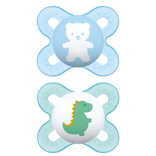 MAM Newborn 0+ Months Start Orthodontic Pacifiers, 2 Pack
