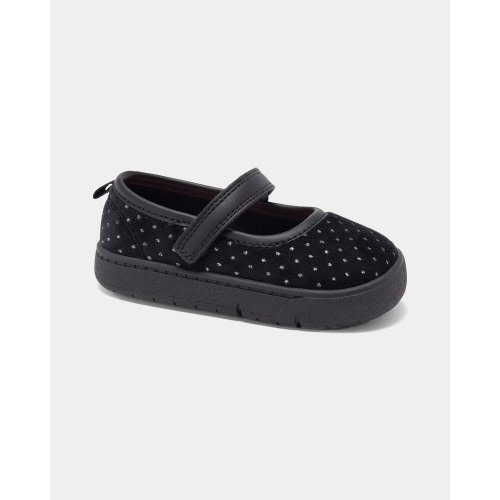 Baby Girl Every Step® First Walker Dress Shoes - Black | Carter's