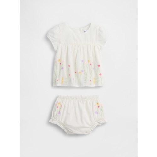 Baby Floral Outfit Set