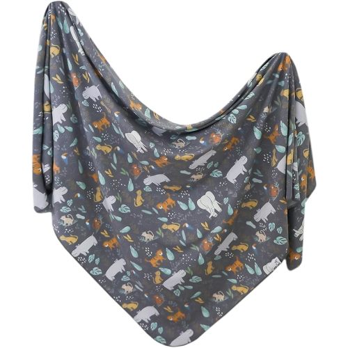Copper Pearl Baby Swaddle Blanket - Premium Knit Baby Blanket, Large Soft Stretchy Receiving Blankets for Baby Boy and Girl, Swaddles for Newborn, Infant, and Toddler (Bengal)